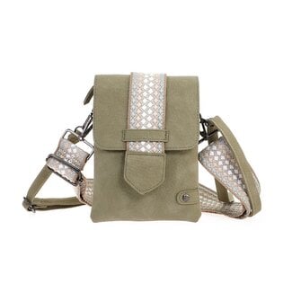 I'm DUTCH Green crossbody en telefoontasje Nancy Metz