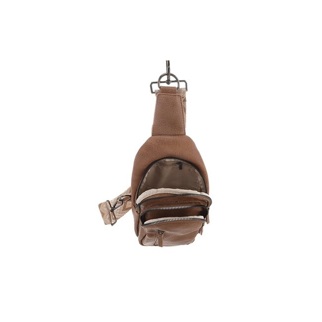 Camel crossbodytas Mattie