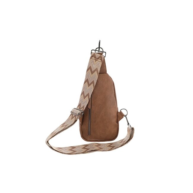 Camel crossbodytas Mattie