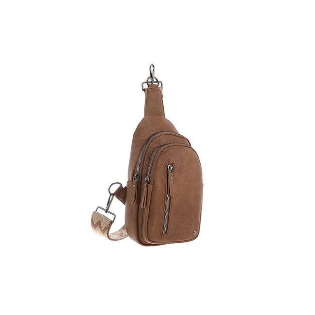 Camel crossbodytas Mattie