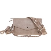 Classic champagne crossbody en schoudertasje Stanfield