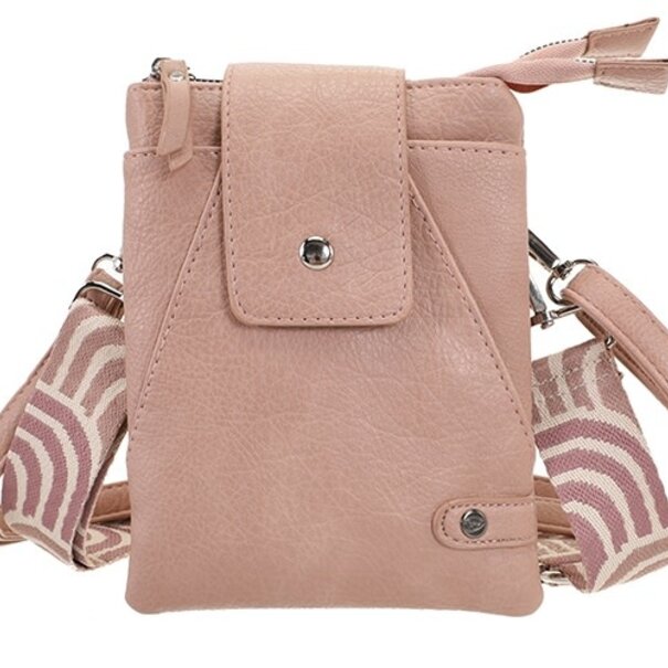 I'm DUTCH Vintage pink crossbody en telefoontasje Horton