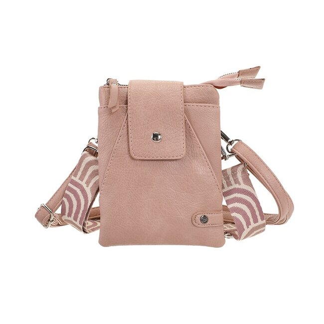 I'm DUTCH Vintage pink crossbody en telefoontasje Horton