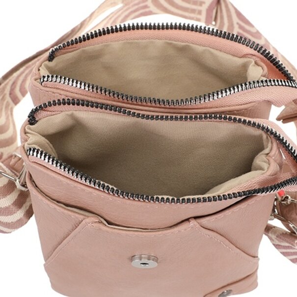 I'm DUTCH Vintage pink crossbody en telefoontasje Horton