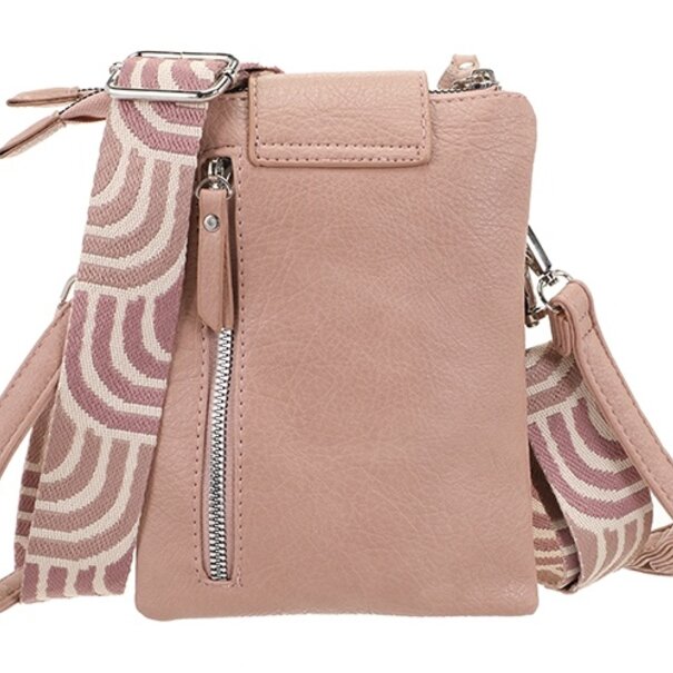 I'm DUTCH Vintage pink crossbody en telefoontasje Horton