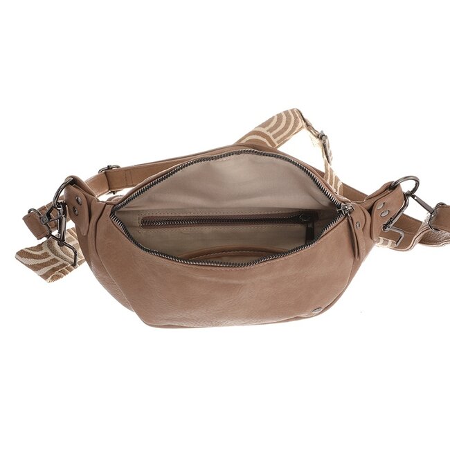 Camel crossbodytasje Duke
