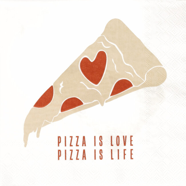 Napkin Pizza is Love
