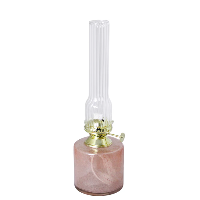 Strömshaga Kerosene Lamp Elvira Ash Pink Small