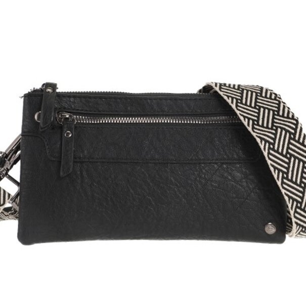 I'm DUTCH Black schoudertasje San Leo