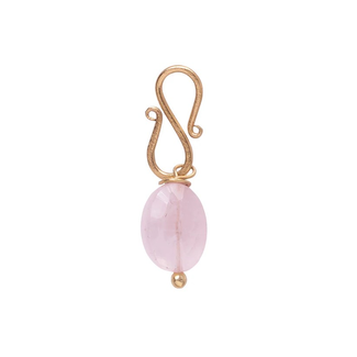 A beautiful story Rose Quartz Faceted Gemstone Pendant