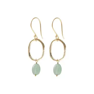 A beautiful story Graceful Aventurine Earrings