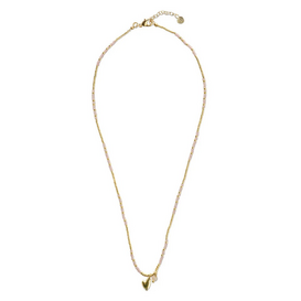 Honored Rose Quartz Necklace