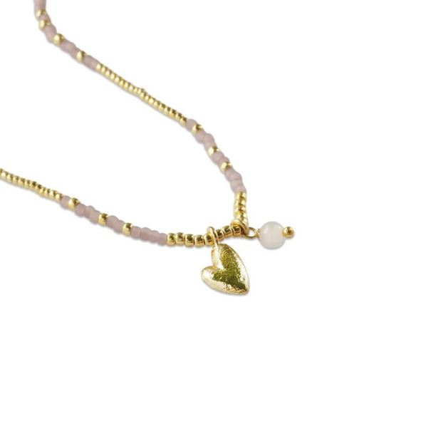 A beautiful story Honored Rose Quartz Necklace