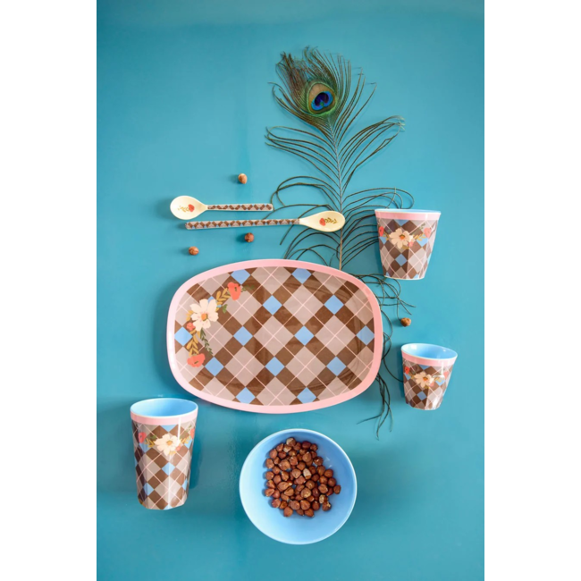 Melamine Cup with Gorgeous Tile Print