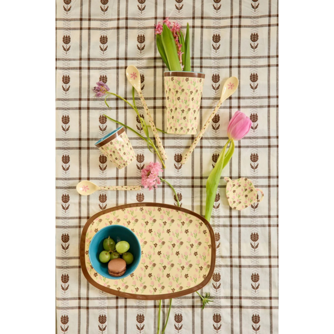 Melamine Cup with Hacienda Flower Print