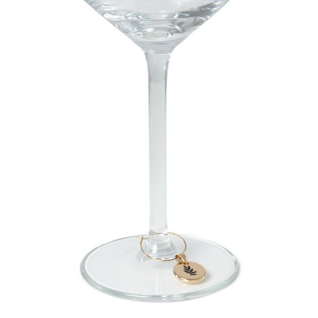 Glasmarkers Goud - Set van 6