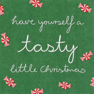 Räder Cocktail Napkin - Have Yourself a Tasty Little.. Räder Cocktail Napkin - Have Yourself a Tasty Little..
