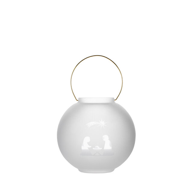 Räder Frosted Glass Lantern Nativity