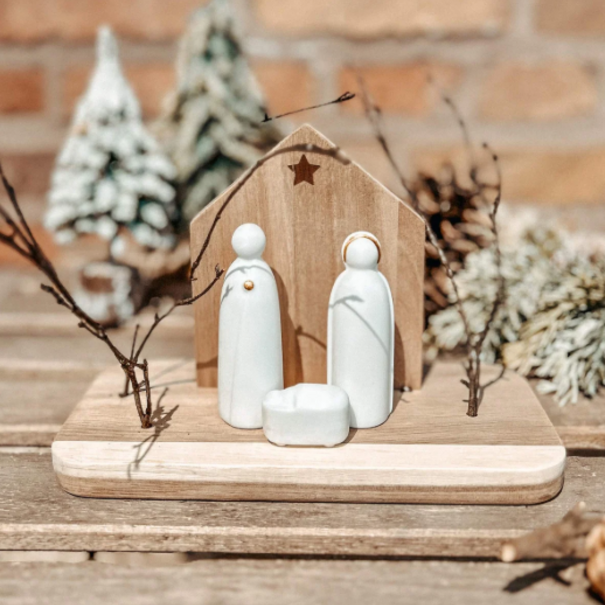 Räder Christmas Landscape Crib