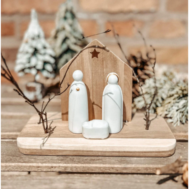 Christmas Landscape Crib