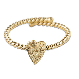 Honorable Vintage Heart Ring
