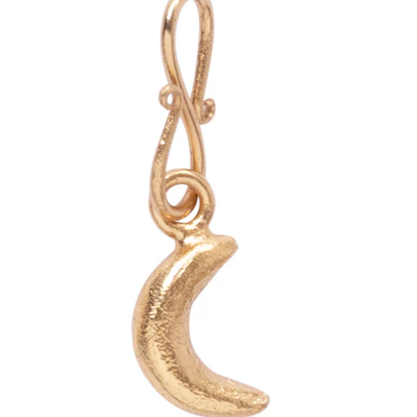A beautiful story Moon Small Charm Gold