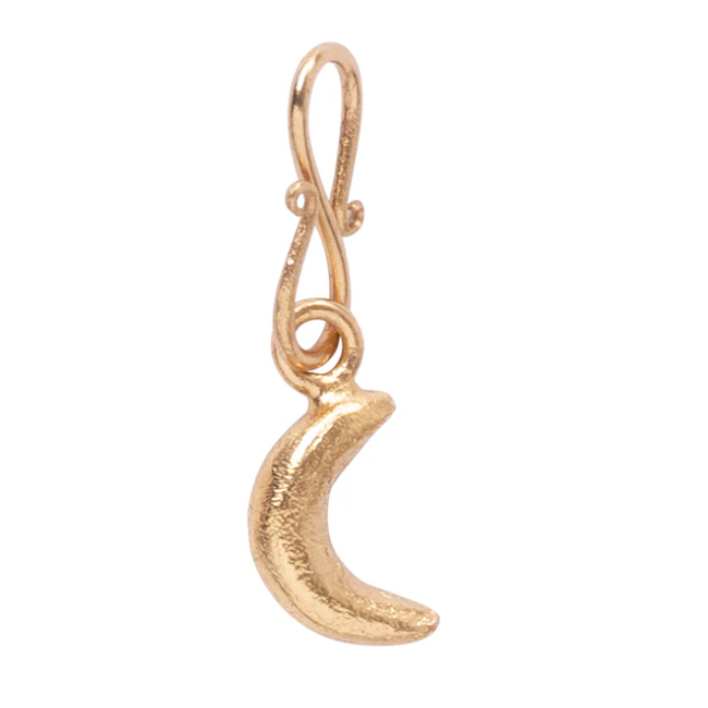Moon Small Charm Gold