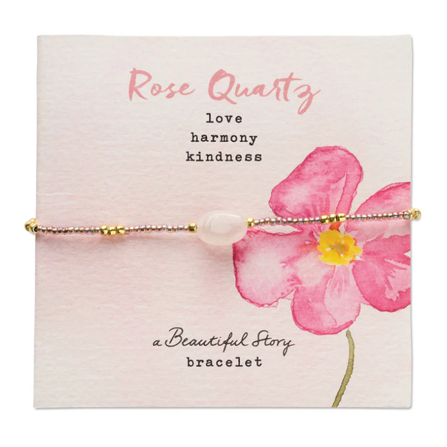 Wanting Rose Quartz Bracelet
