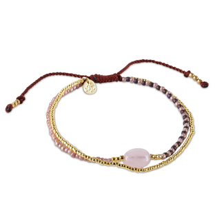 A beautiful story Soothing Rose Quartz Bracelet