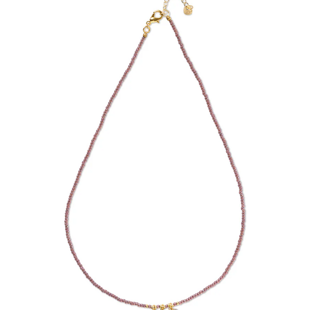 A beautiful story Empathy Labradorite Garnet Necklace