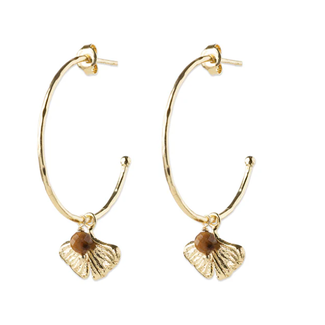 A beautiful story Solidarity Tiger Eye Earrings