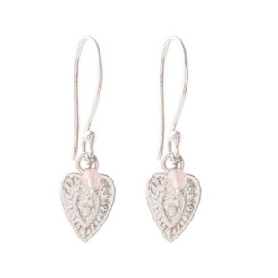 Generous Rose Quartz Earrings