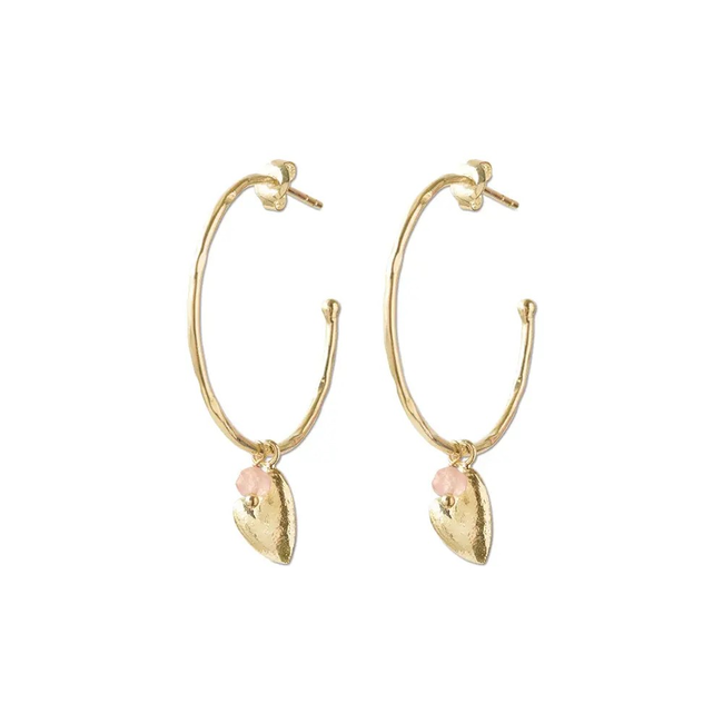 Solidarity Rose Quartz Earrings