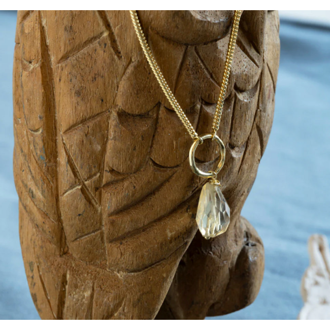 Awareness Citrine Necklace