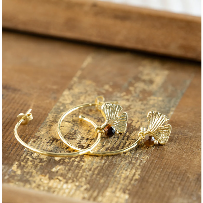 Solidarity Tiger Eye Earrings