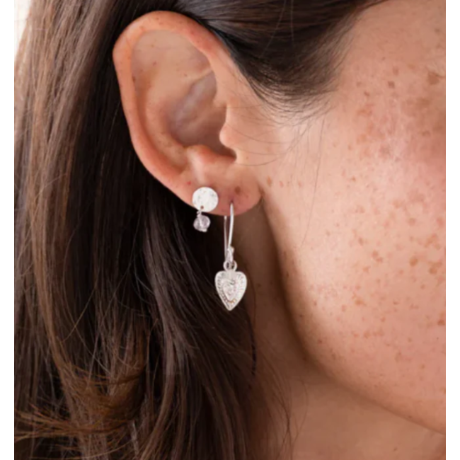 Generous Rose Quartz Earrings