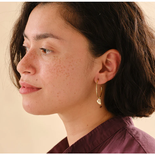 Solidarity Rose Quartz Earrings