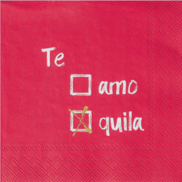 Räder Cocktail Napkin Tequila