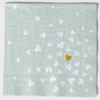 Cocktail Napkin Golden Heart