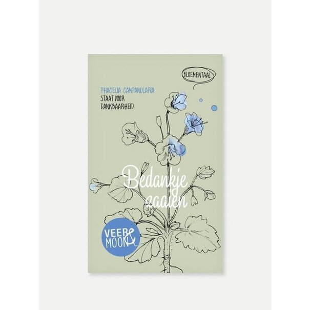 Veer & Moon Zadenzakje | Bedankje zaaien
