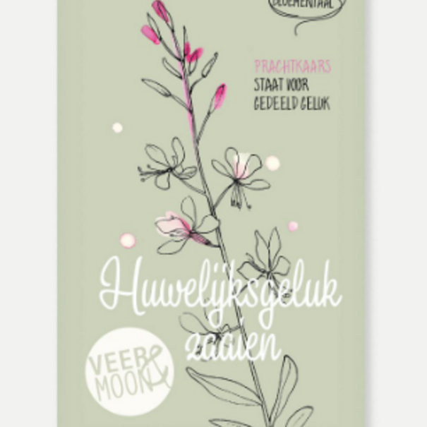 Veer & Moon Zadenzakje | Huwelijksgeluk zaaien