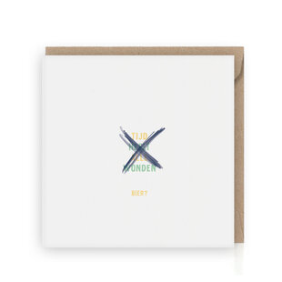 Wenskaart | Bier? (Tijd heelt alle wonden)