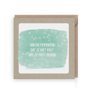 Wenskaart | Van die momenten