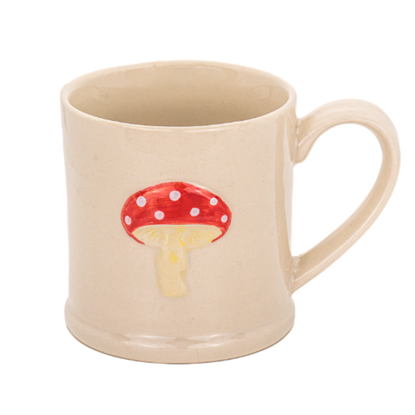 Sass & Belle Mushroom Embossed Mug