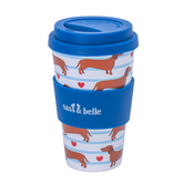Sausage Dog Travel Coffee Cup