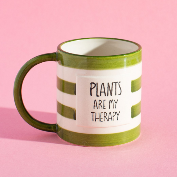 Sass & Belle Plants Therapy Mug