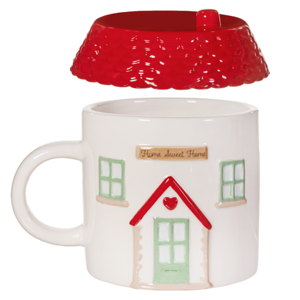 Sass & Belle House Shaped Mug with Lid