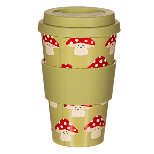 Sass & Belle Mushroom Travel Coffee Cup