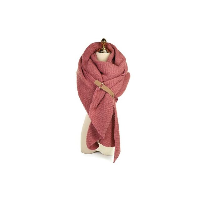 Saalbach sjaal vintage pink