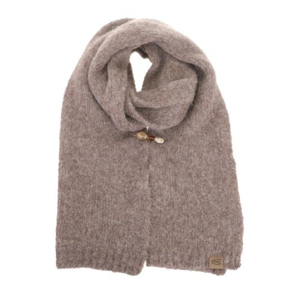 I'm DUTCH Arosa sjaal donker taupe